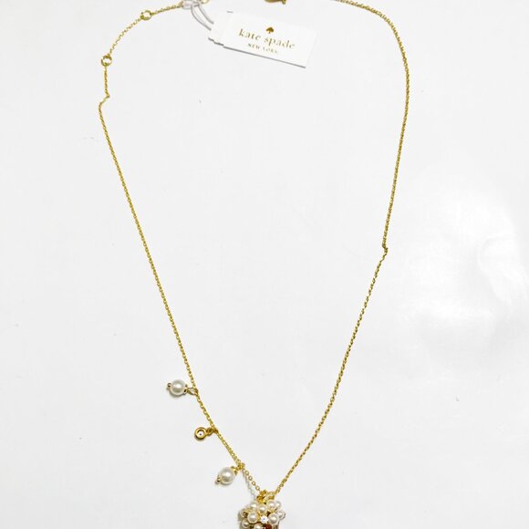 Kate Spade Popcorn Pearls Short Necklace - Picture 2 of 2